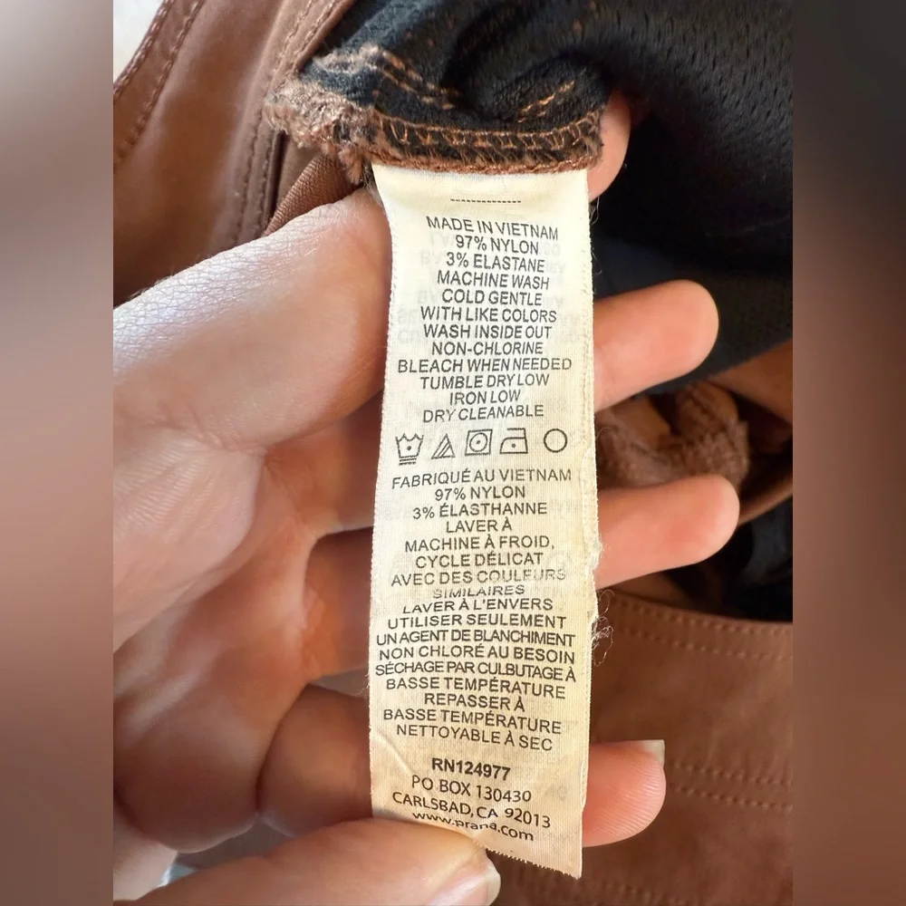 Women’s prana Halle’s hiking pant size 12 burnt orange color - Picture 10 of 12